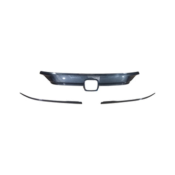MMO For 2022-2025 Honda Civic 11th Gen Front Hood Bonnet Cover Trim